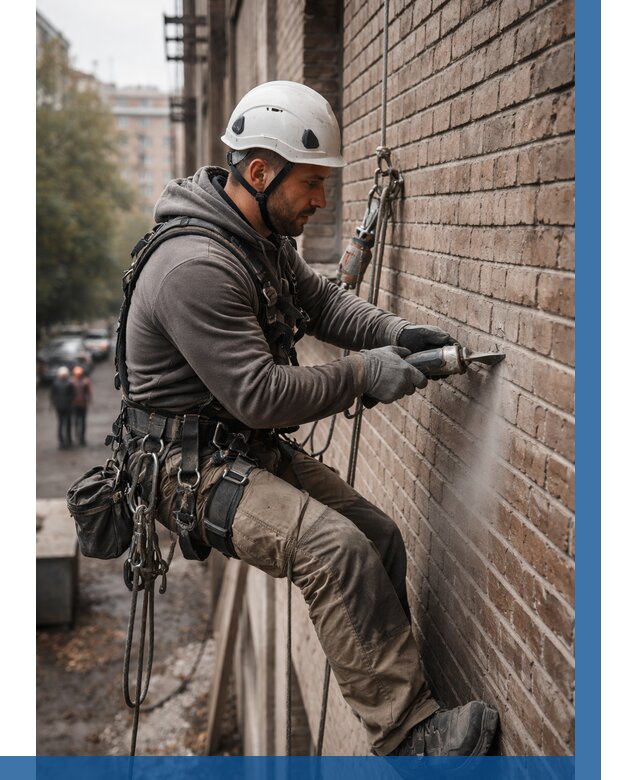 Расшивка кирпичных швов в Мариинске от 612 р. | ВЫСОТНИК-Мрн