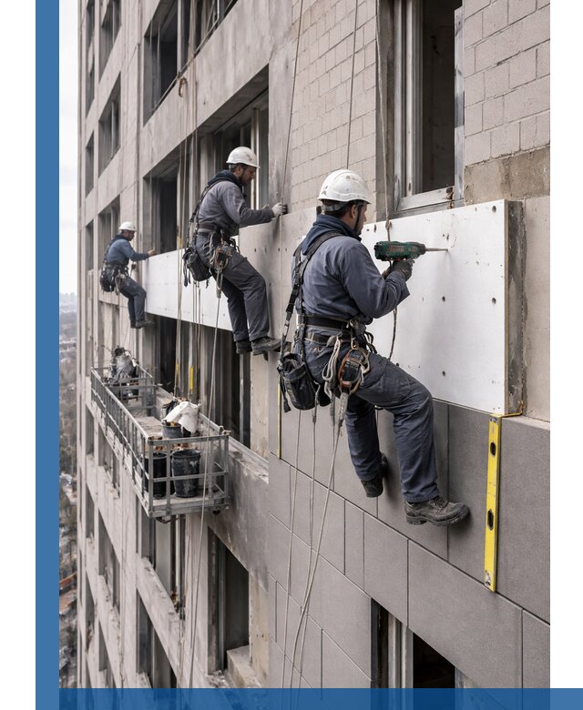 Монтаж фасадных термопанелей высокого качества в Мариинске