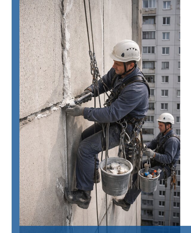 Утепление межпанельных швов в Мариинске профессионально и надежно