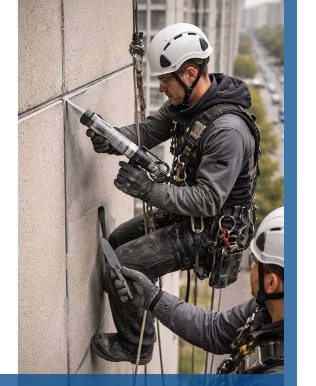 Первичная герметизация швов в Мариинске от 612 р. | ВЫСОТНИК-Мрн