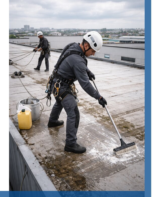 Очистка крыши по графику в Мариинске от 7649 р. | ВЫСОТНИК-Мрн