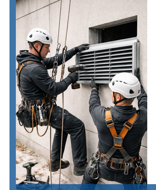 Монтаж вентиляционных решеток в Мариинске профессиональный сервис