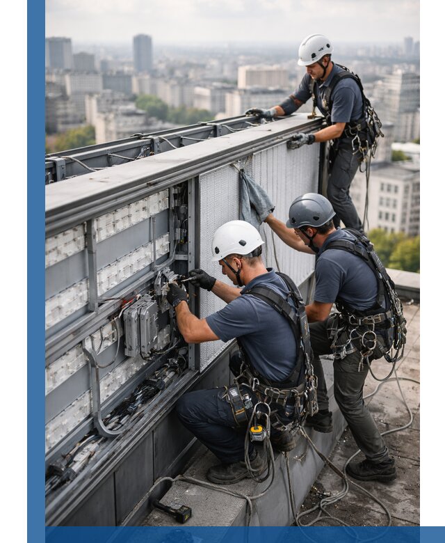 Профессиональное обслуживание крышной рекламы в Мариинске под ключ