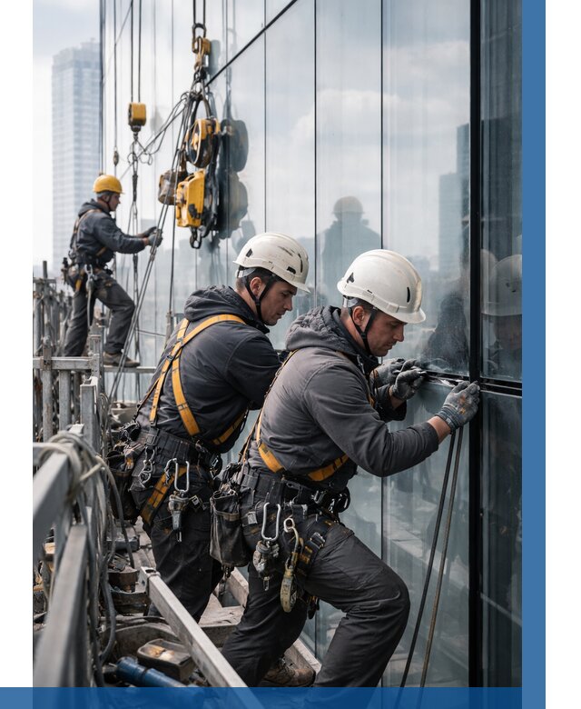 Структурное остекление фасадов в Мариинске от 9688 р. | ВЫСОТНИК-Мрн