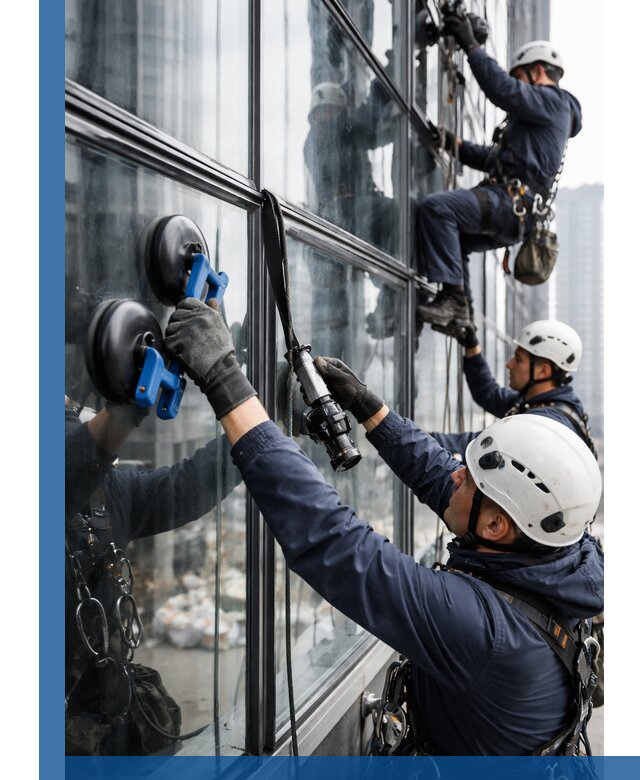 Радиусное остекление фасадов под ключ в Мариинске с гарантиями