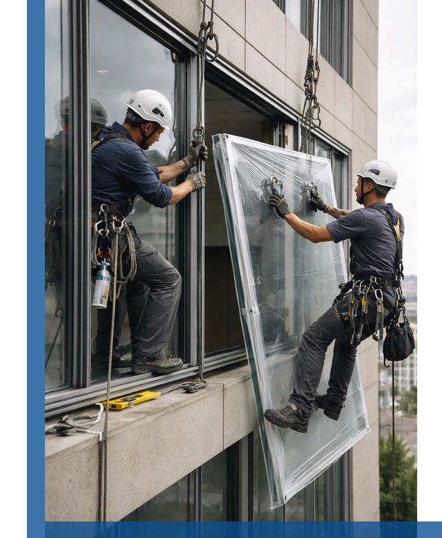 Профессиональная замена стекла в витраже в Мариинске с гарантией