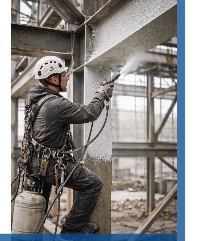 Огнезащита металлоконструкций от 765 р. | ВЫСОТНИК-Мрн в Мариинске