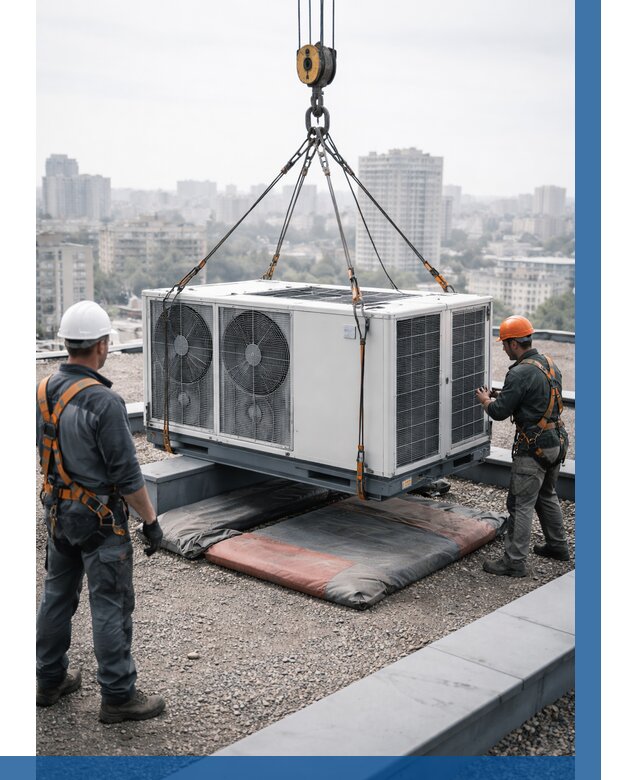 Подъем груза на крышу в Мариинске от 5099 р. | ВЫСОТНИК-Мрн заказать