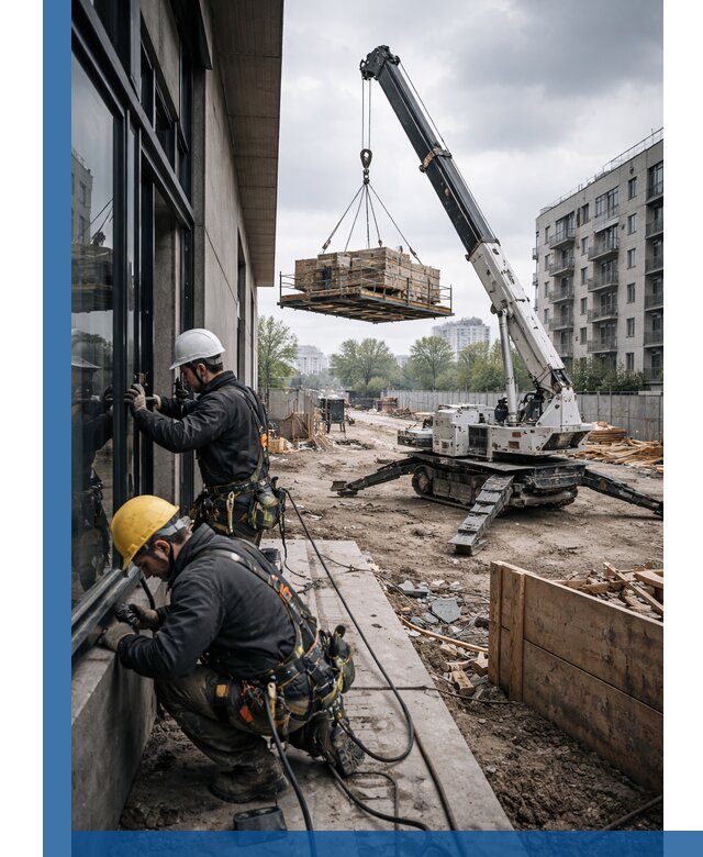 Аренда крана Пионер в Мариинске для строительных работ