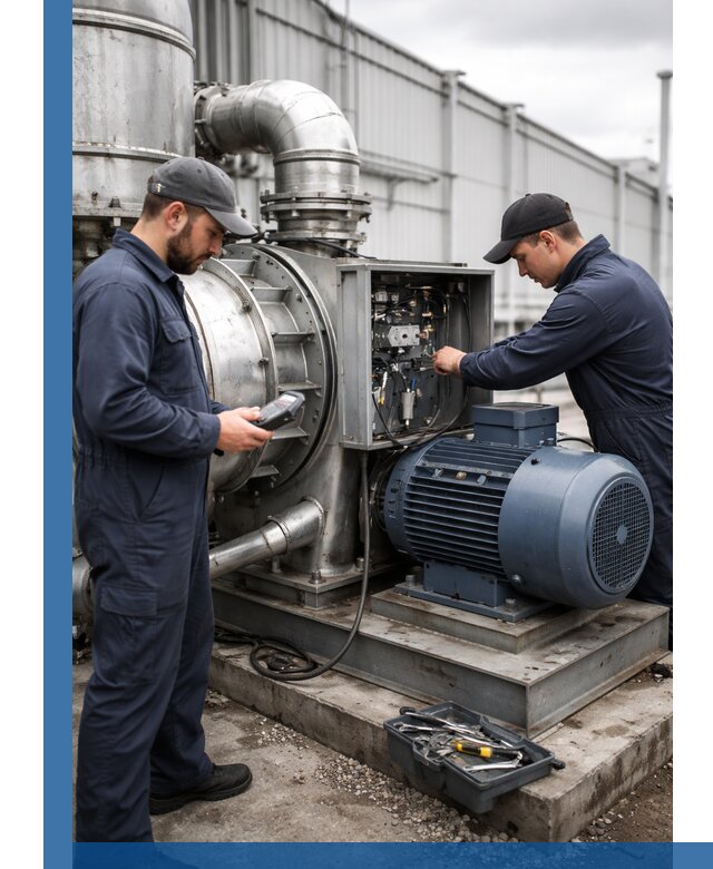Техническое обслуживание промышленного оборудования в Мариинске