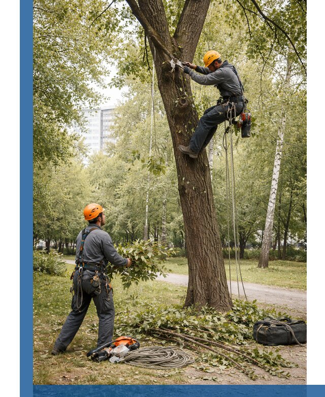 Санитарная обрезка деревьев в Мариинске, профессионально и безопасно