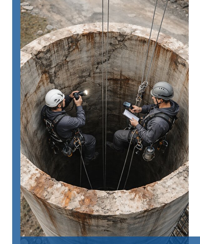 Обследование дымовой трубы: диагностика и оценка состояния в Мариинске
